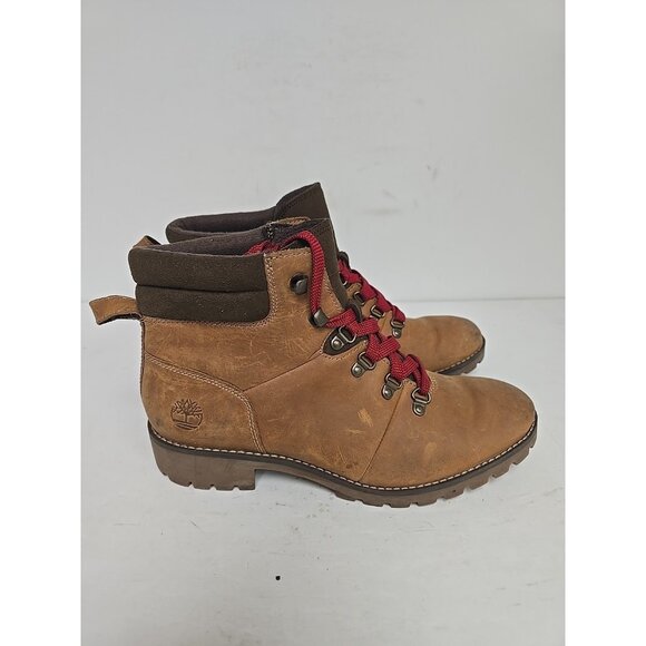 Timberland Women's A1R3G Ellendale Waterproof Chukka Boot Brown Size 8.5M - Picture 2 of 9